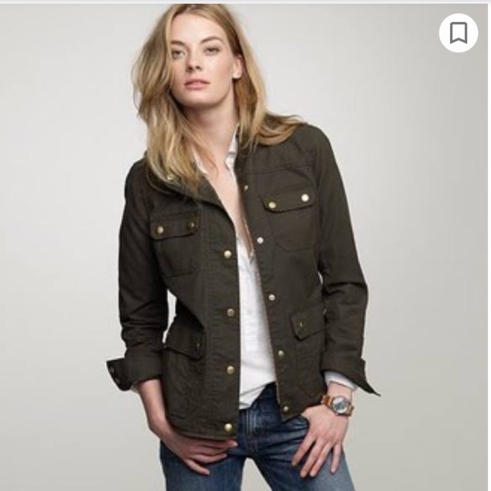 J. Crew Downtown Field Utility Jacket - Picture 1 of 14